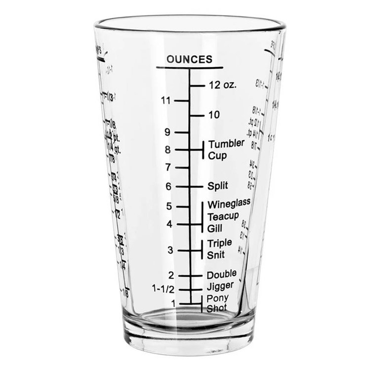 Libbey 16 Oz. Graduated Measuring Glass 8 / Cs Wayfair